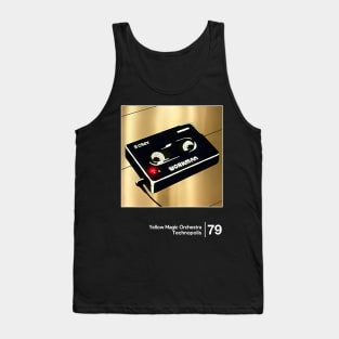 Technopolis / Minimalist Style Graphic Fan Artwork Tank Top